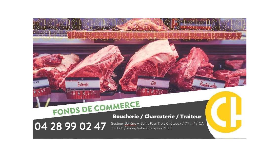 Vente boucherie charcuterie St Paul Trois Châteaux