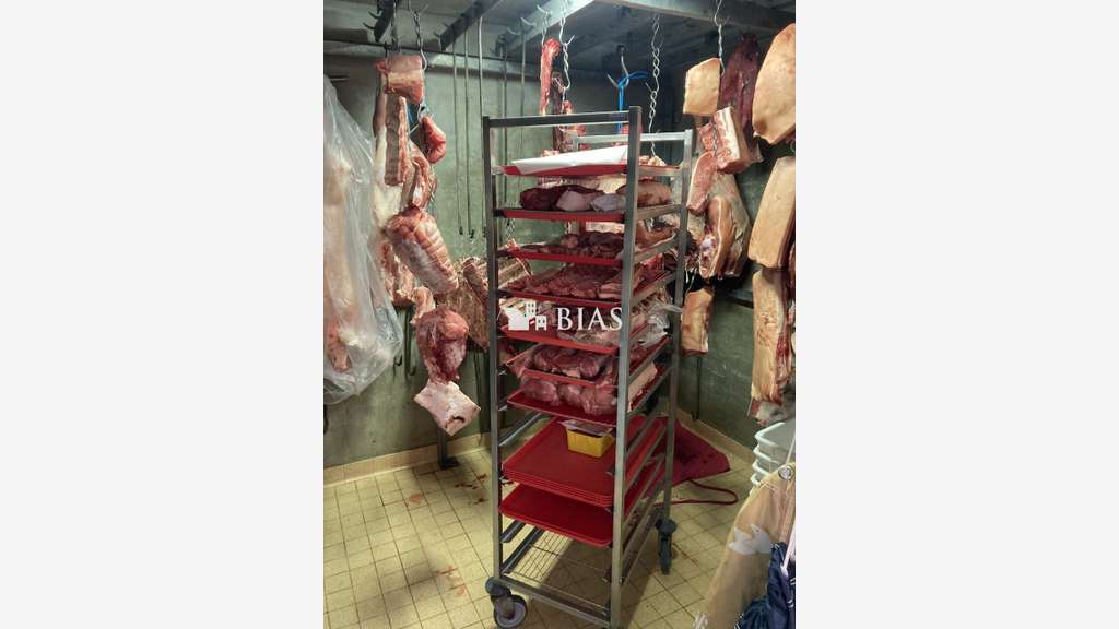 Vente boucherie rotisserie sous une halle dept 75