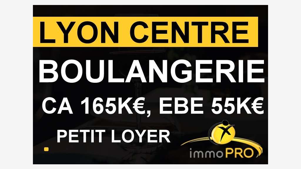 Vend boulangerie idéale personne seule à Lyon