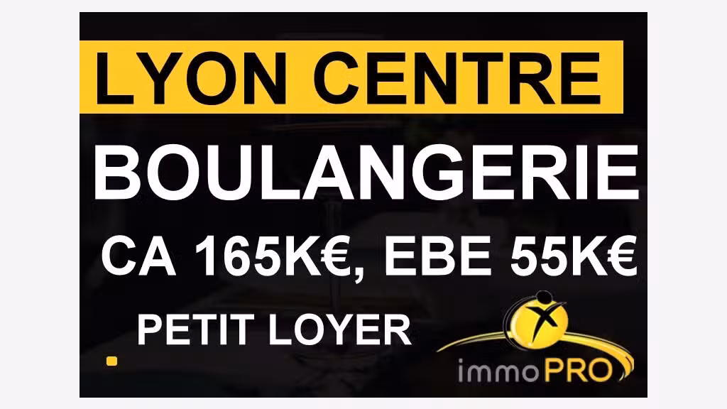 Vend boulangerie idéale personne seule à Lyon
