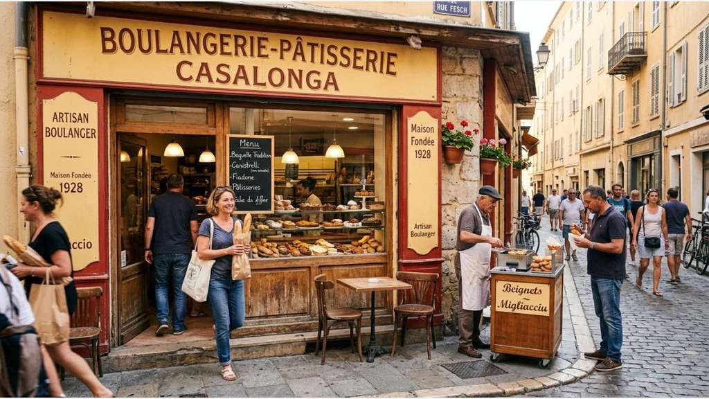 Vente boulangerie à Ajaccio hyper-centre