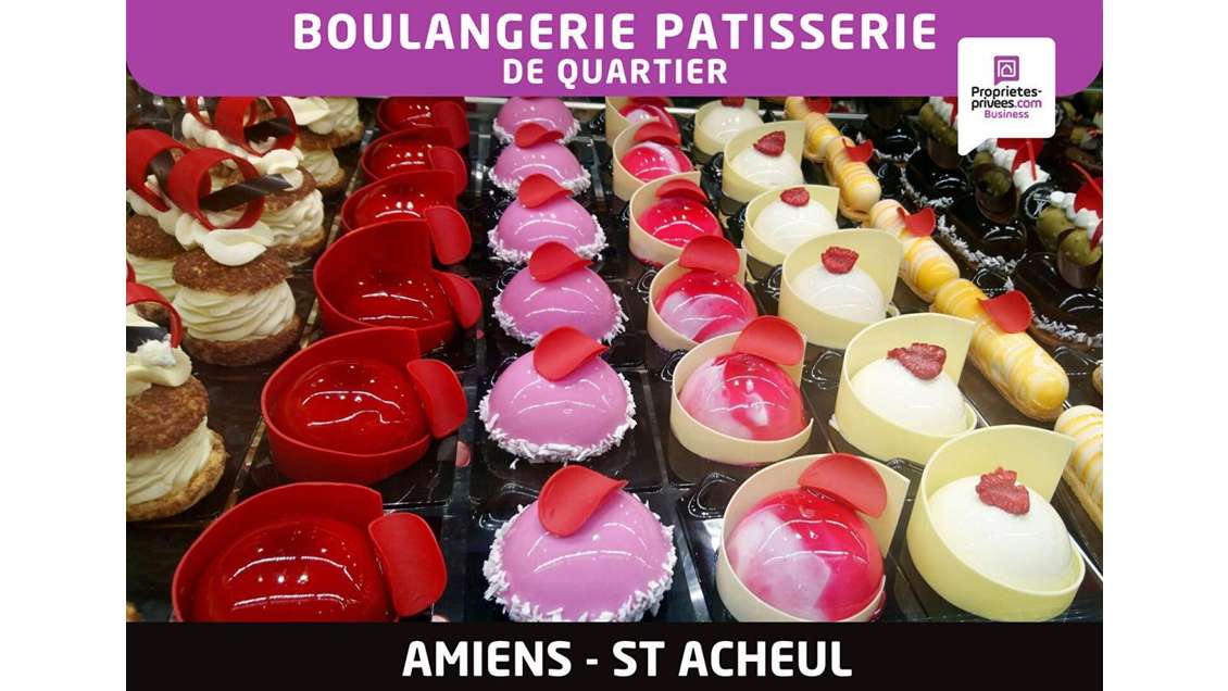 A vendre boulangerie pâtisserie à Amiens St Acheul
