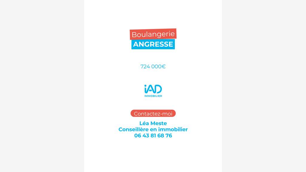 Vente boulangerie patisserie marchés à Angresse