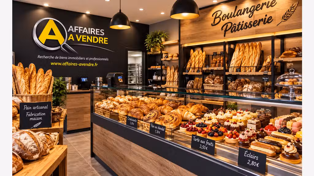 AV boulangerie 170m² à Auray emplacement prisé