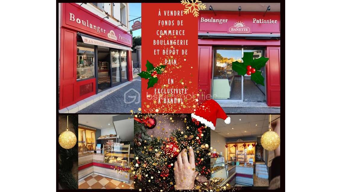 Cède boulangerie dépôt de pain à Bandol centre