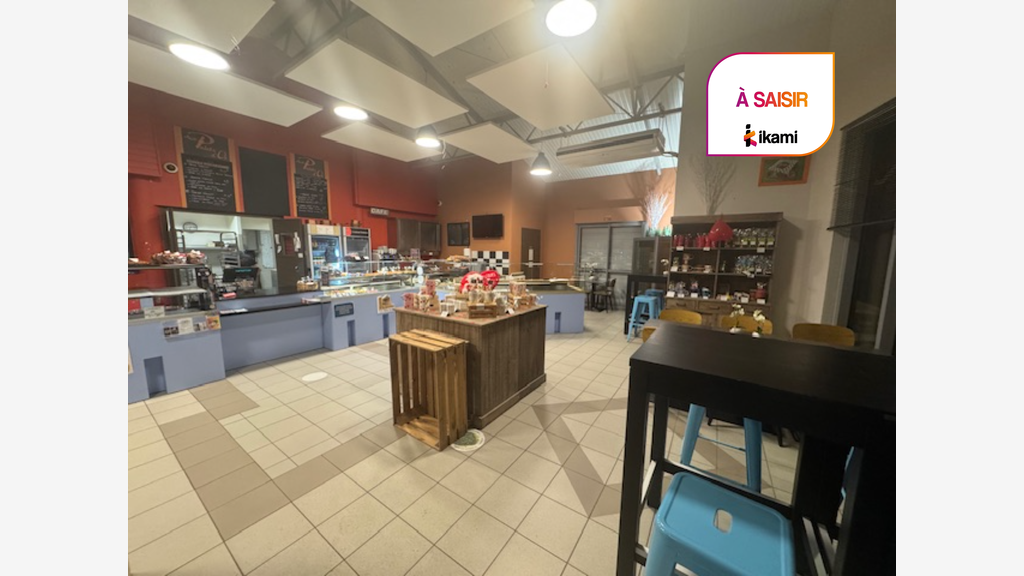 Vente boulangerie 308m² à Beaurepaire axe passant