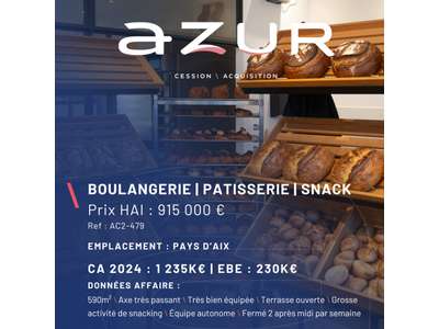 Vente Boulangerie - Pâtisserie à Berre-l'Étang