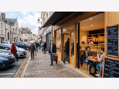 Vente boulangerie pâtisserie à Bourges axe passant
