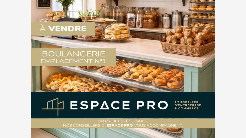 Vente boulangerie snacking hyper centre Caen