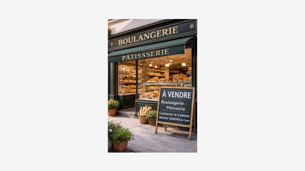 Vente belle boulangerie pâtisserie à Caen Nord