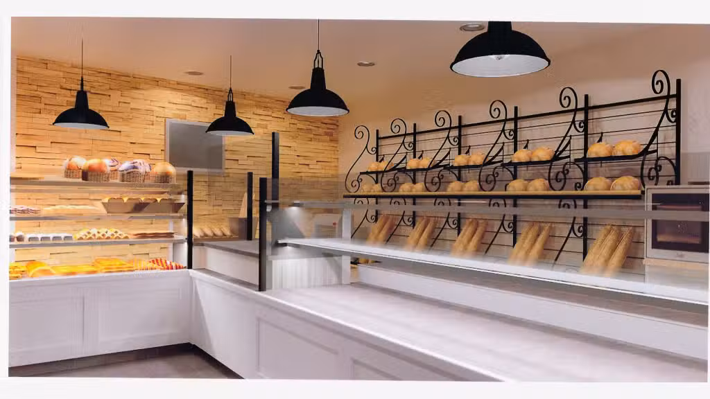 Vente boulangerie patisserie snacking à Caen