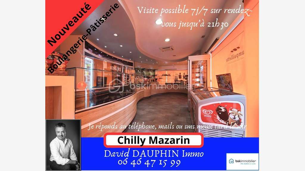 Vente boulangerie pâtisserie à Chilly-Mazarin