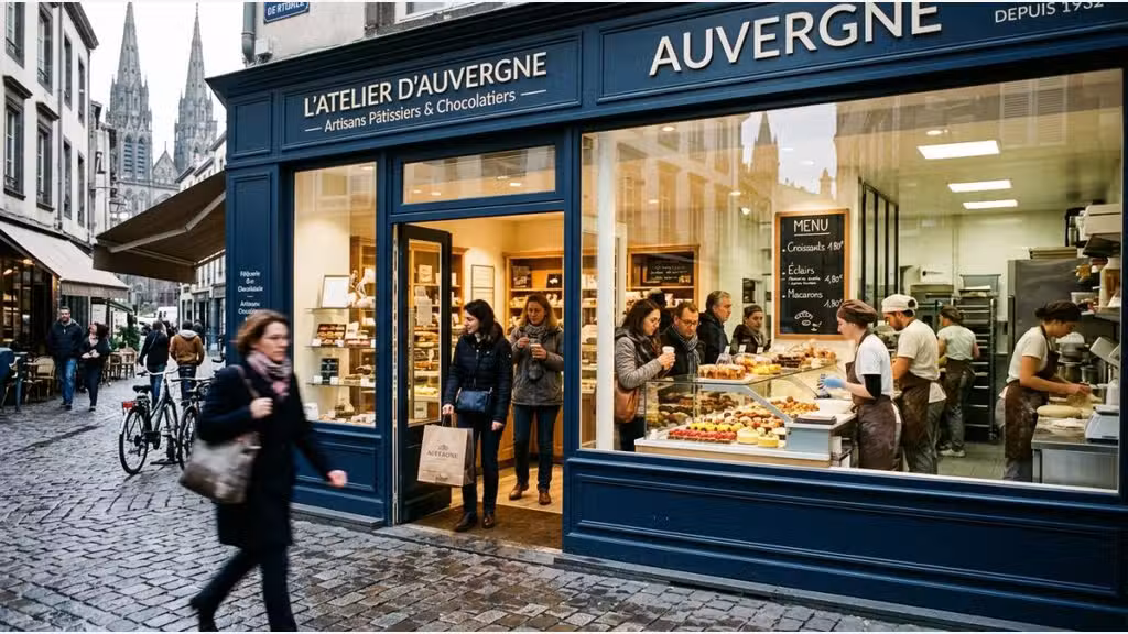Vente pâtisserie chocolaterie centre Clermont Fd