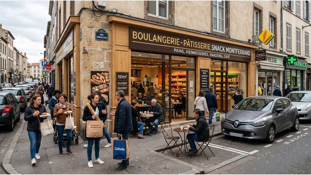 Cède boulangerie pâtisserie snack Clermont Ferrand