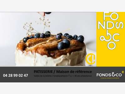 Vente pâtisserie glacier de référence à Crest