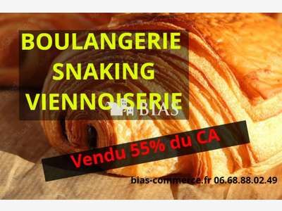 Boulangerie pâtisserie à vendre 55 % du ca Eure