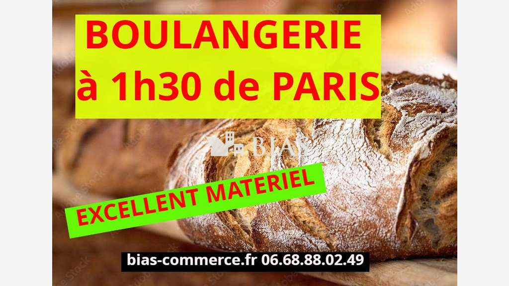 Vente boulangerie pâtisserie centre-bourg d'Eure