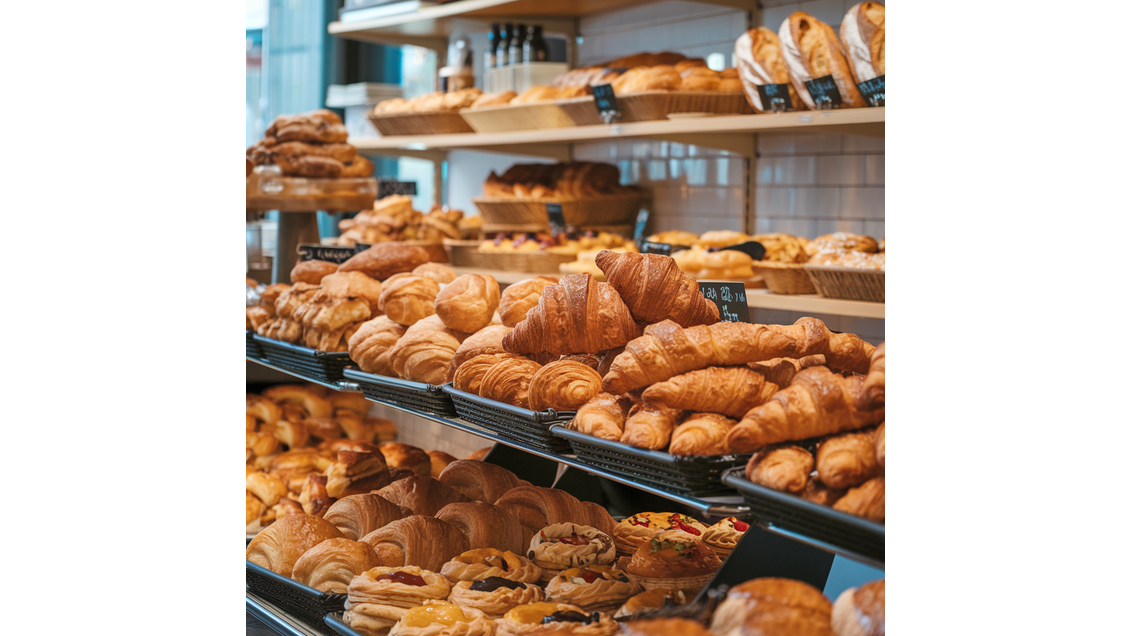 AV boulangerie-pâtisserie de village avec tournées