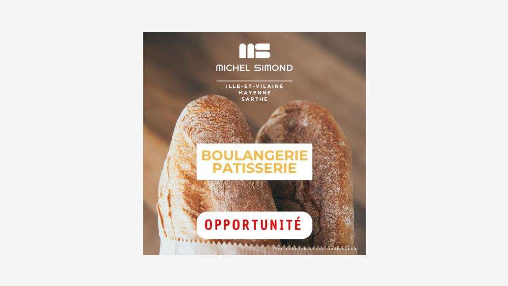 Vente boulangerie pâtisserie en Ille-et-Vilaine