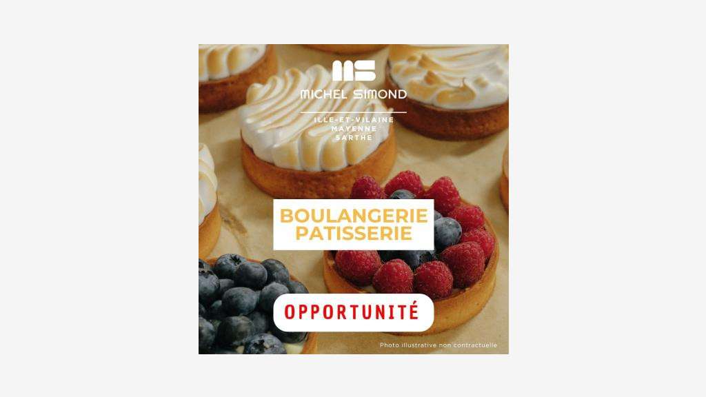 Vente boulangerie pâtisserie snacking dept 35