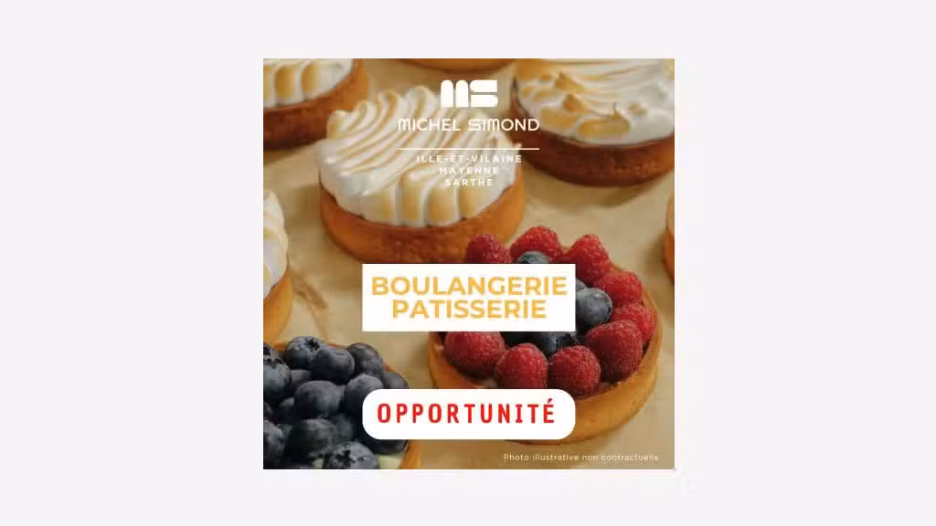 Vente murs et fonds boulangerie pâtisserie Laval