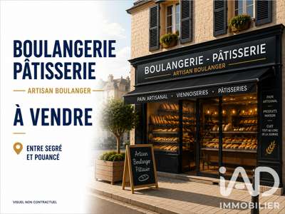 Vente boulangerie patisserie à Ombrée d'Anjou