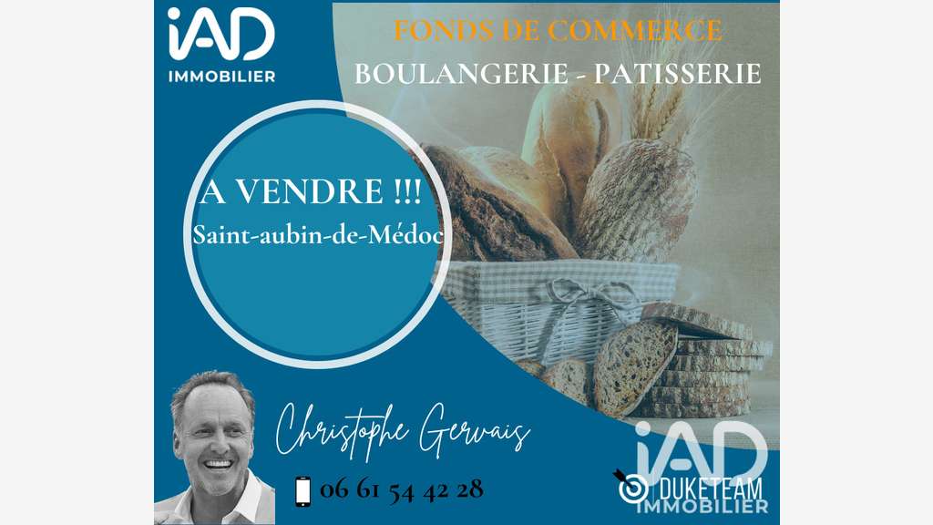 Cède boulangerie patisserie à Saint-Aubin-de-Médoc