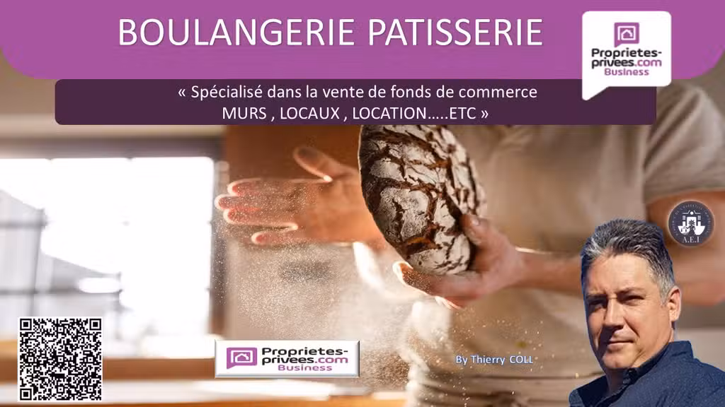 Vente boulangerie de 200m² à Saint Laurent de Mure