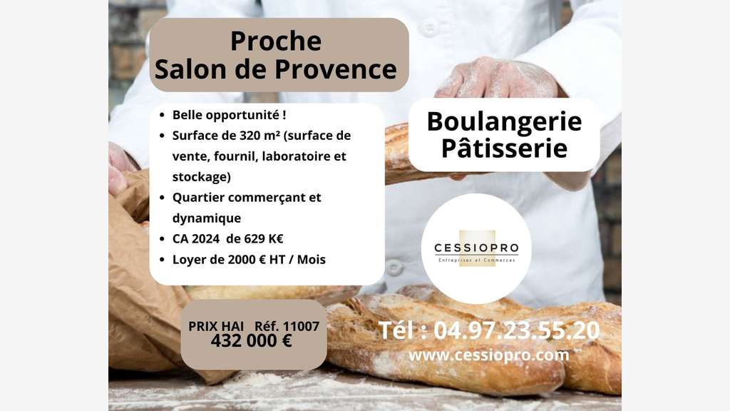 AV boulangerie pâtisserie artisanale proche Salon