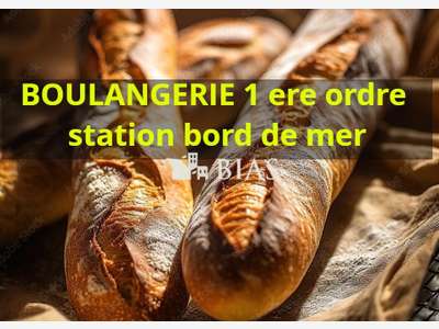 Boulangerie à vendre en station bord de mer 76