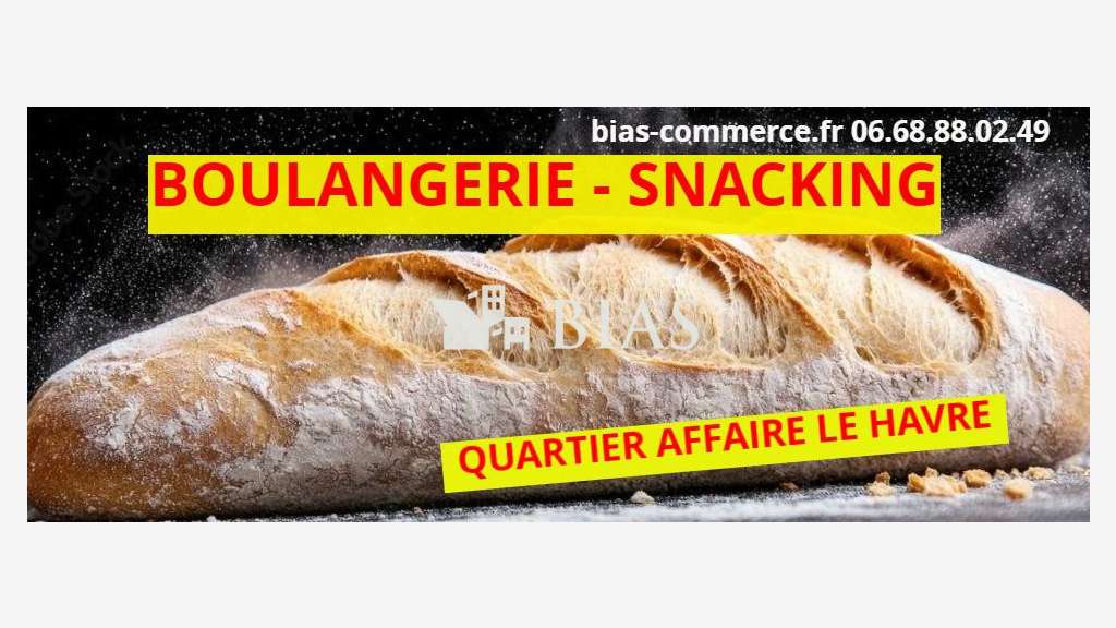 Vente boulangerie en centre ville proche du Havre