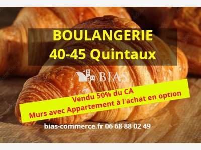 Vente boulangerie-pâtisserie en centre ville du 76