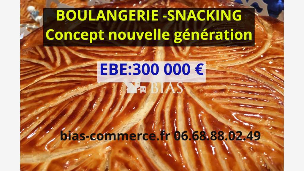 Concept BOULANGERIE-SNACKING nouvelle génération E