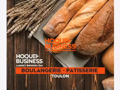 Vente boulangerie pâtisserie snacking Toulon (83)