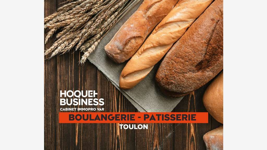 Vente boulangerie pâtisserie snacking Toulon (83)