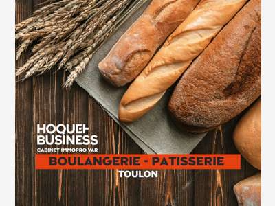 Vente boulangerie pâtisserie snacking Toulon (83)