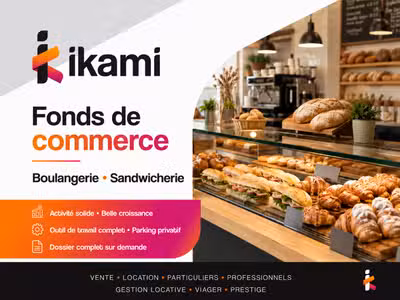 Vente boulangerie sandwicherie à Tournon Sur Rhône