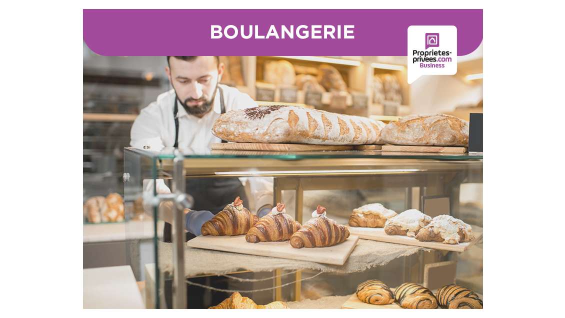Vente boulangerie pâtisserie bien située Tréguier