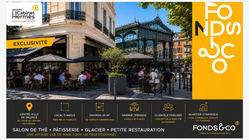 AV salon de thé pâtisserie glacier centre Valence