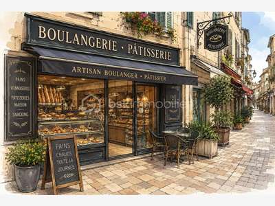 Vente boulangerie-pâtisserie secteur piéton Vence