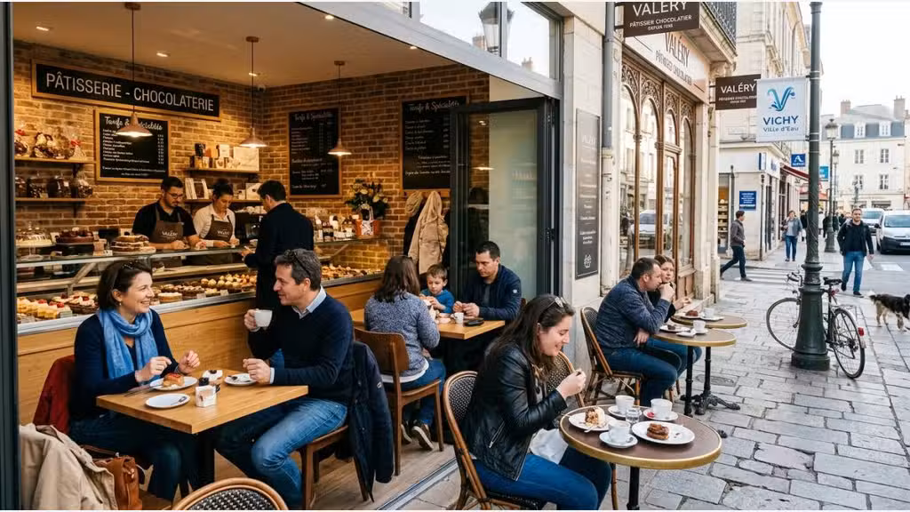 Vente pâtisserie chocolaterie salon de thé Vichy 