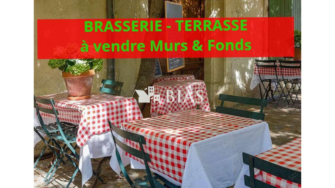 Vente brasserie 80 places avec terrasse dept 76