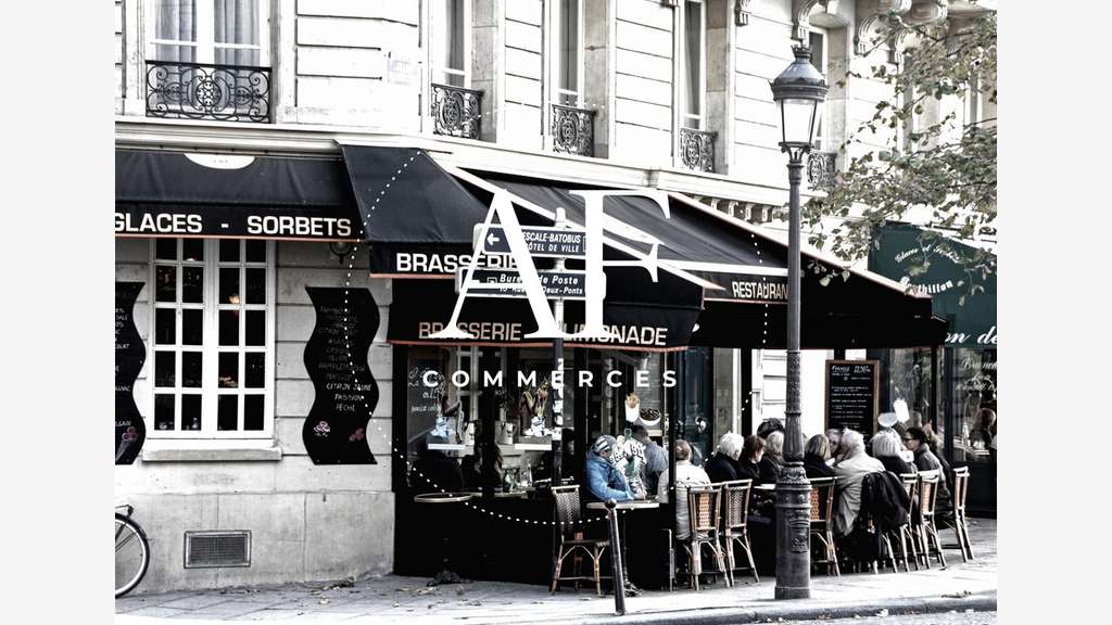 A vendre brasserie d'angle 270 places Paris 75019