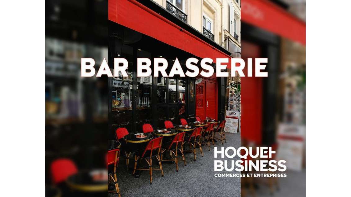 Vente brasserie belle visibilité terrasse à Paris