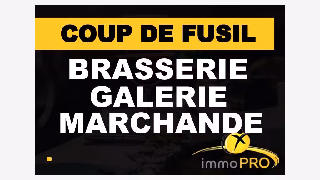 Vend bar brasserie en galerie marchande Isère