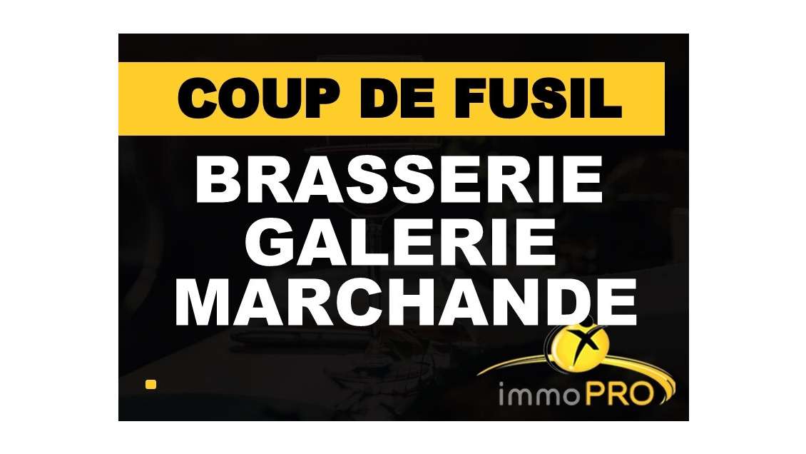 Vend bar brasserie en galerie marchande Isère