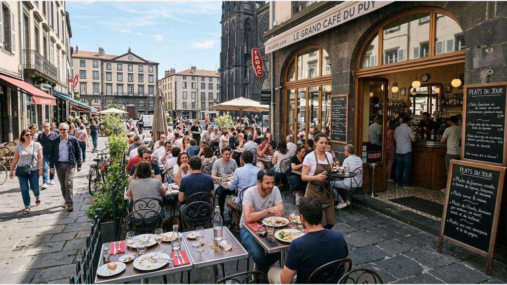 Vente brasserie terrasse à Clermont Ferrand centre