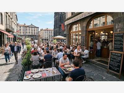 Vente brasserie terrasse à Clermont Ferrand centre