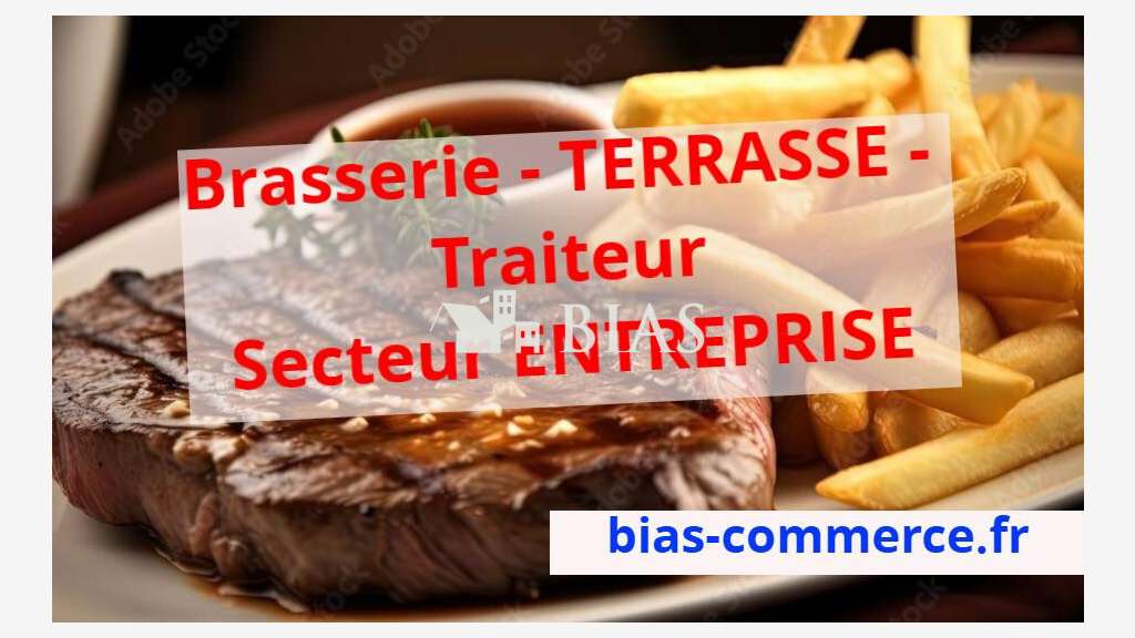 Vente brasserie traiteur licence IV terrasse Somme
