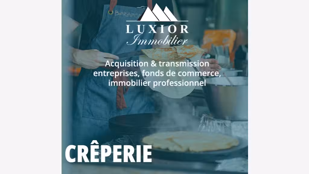 A vendre charmante crêperie 50 cvts en Bretagne